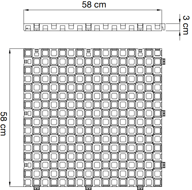 Geocell technical image