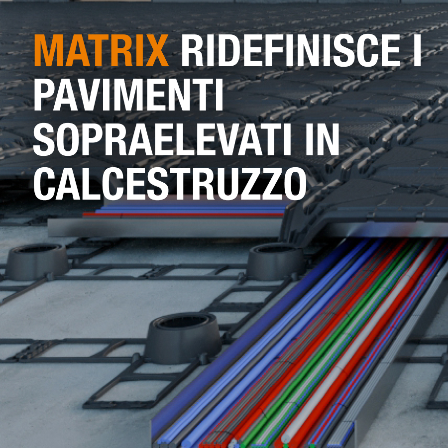 Elevata capacità portante con piena accessibilità MEP: Matrix ridefinisce la pavimentazione sopraelevata in calcestruzzo