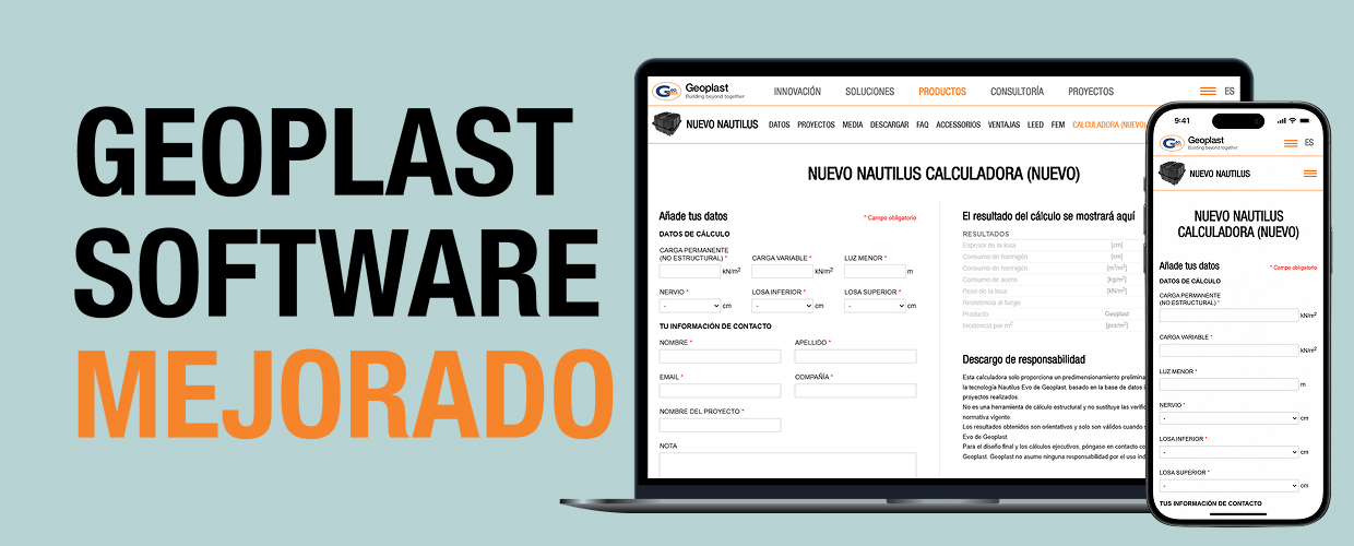 es Las calculadoras Geoplast Nuevo Nautilus y Nuevo Nautilus Evo han sido mejoradas