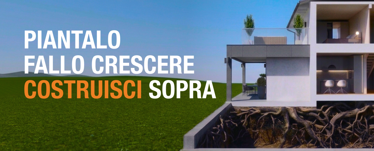 Fondazioni Bio-Geopod – crescono, non si costruiscono