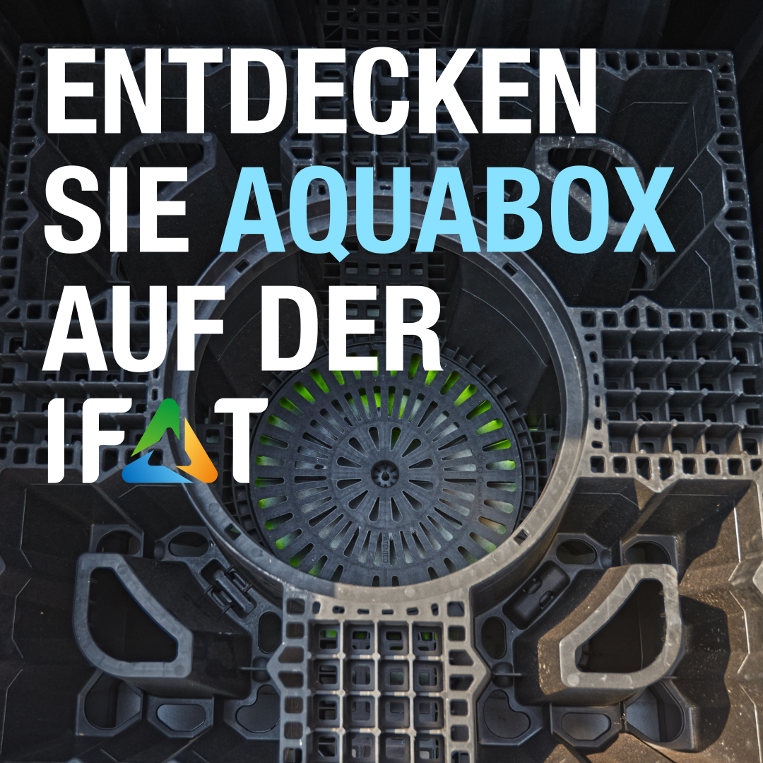 Geoplast präsentiert Aquabox auf der IFAT Munich 2026