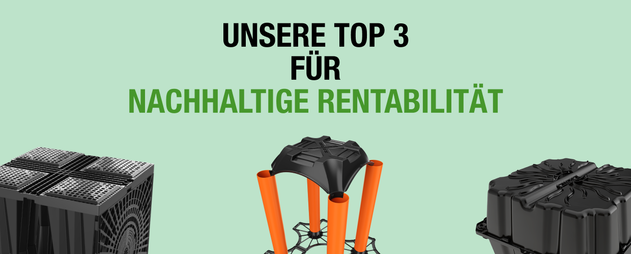 Unsere Top 3 für nachhaltige Rentabilität