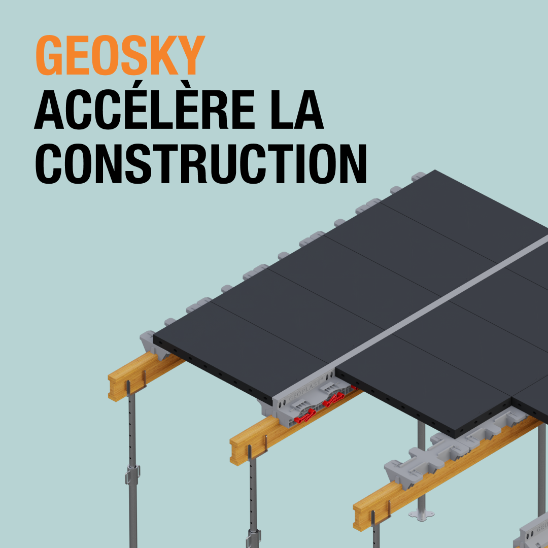 Geosky accélère la construction grâce à un montage rapide
