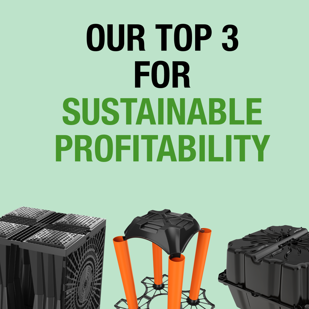 Our top 3 sustainably profitable products – New Elevator, New Nautilus, Aquabox