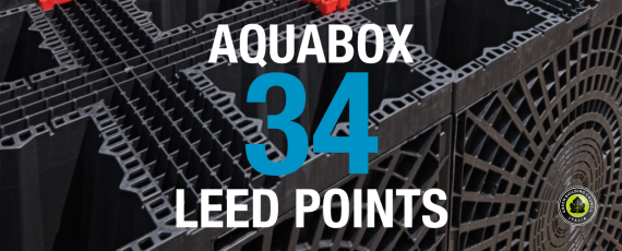 Aquabox offers 34 LEED points