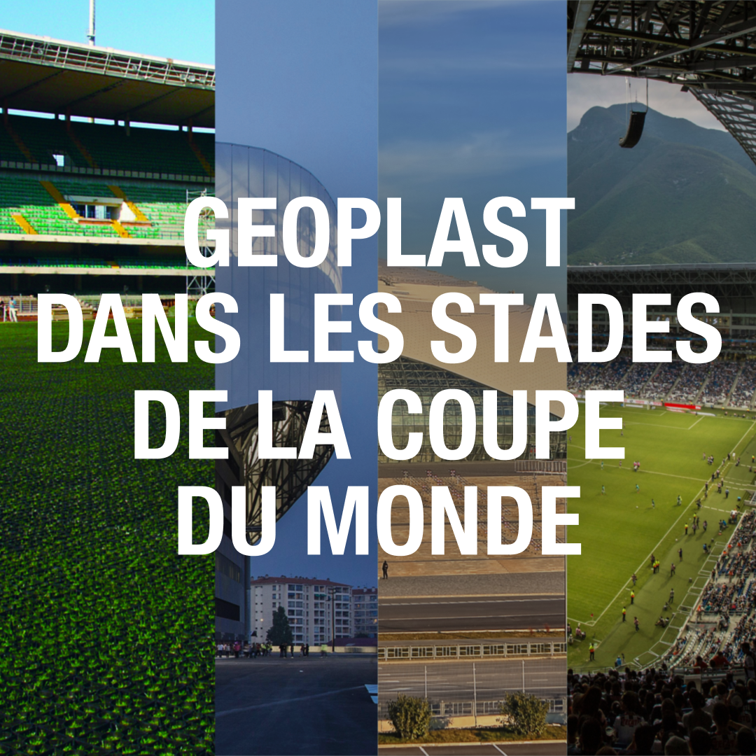 Produits Geoplast dans les projets des stades de la Coupe du Monde FIFA