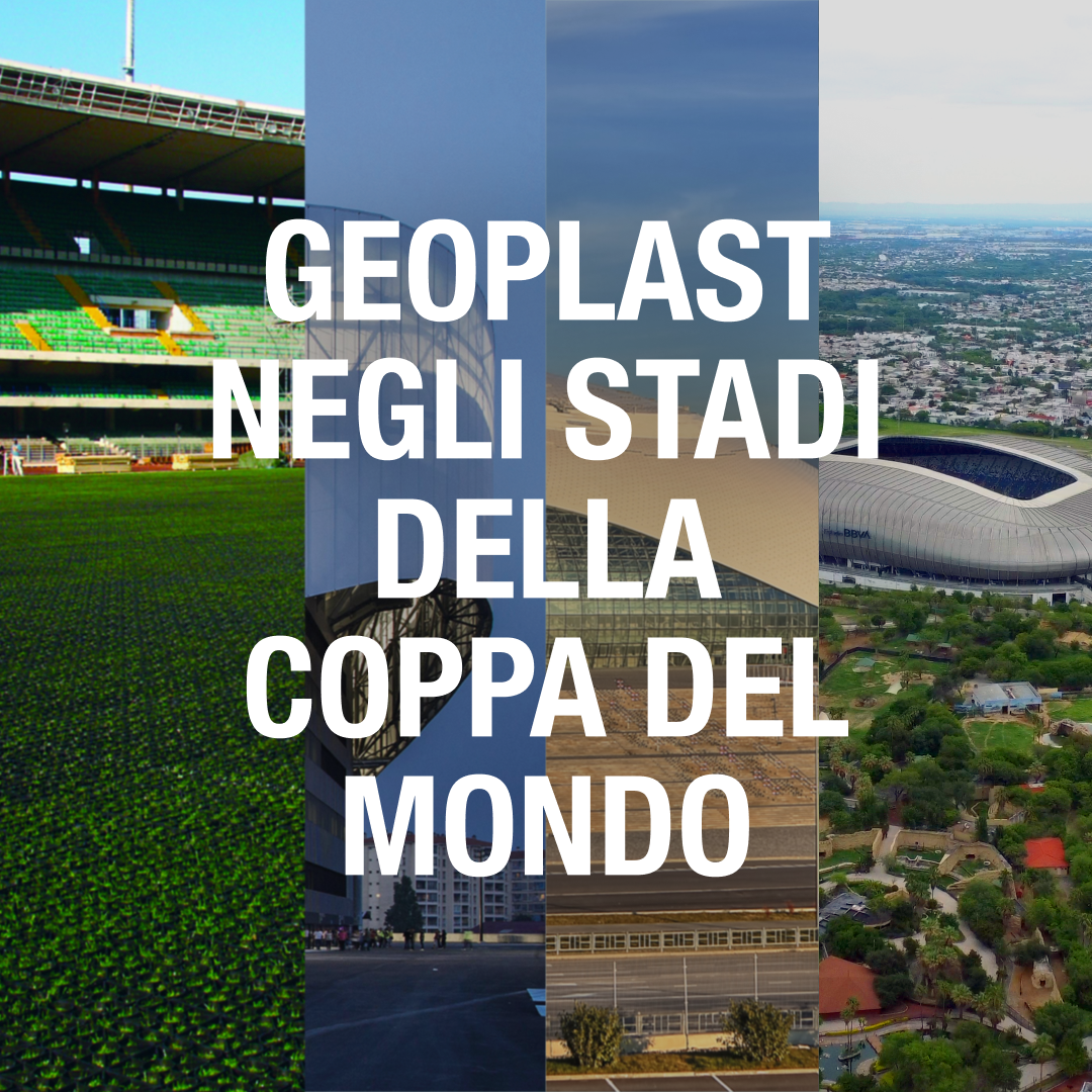 Prodotti Geoplast nei progetti degli stadi della Coppa del Mondo FIFA