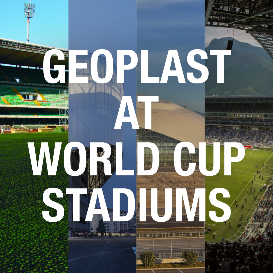 Geoplast products in FIFA World Cup stadium projects