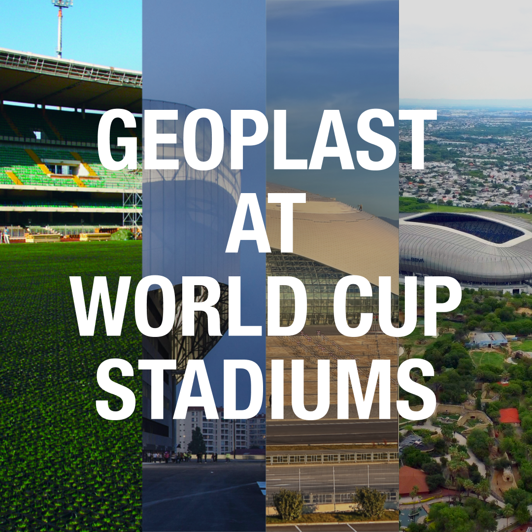 Geoplast products in FIFA World Cup stadium projects
