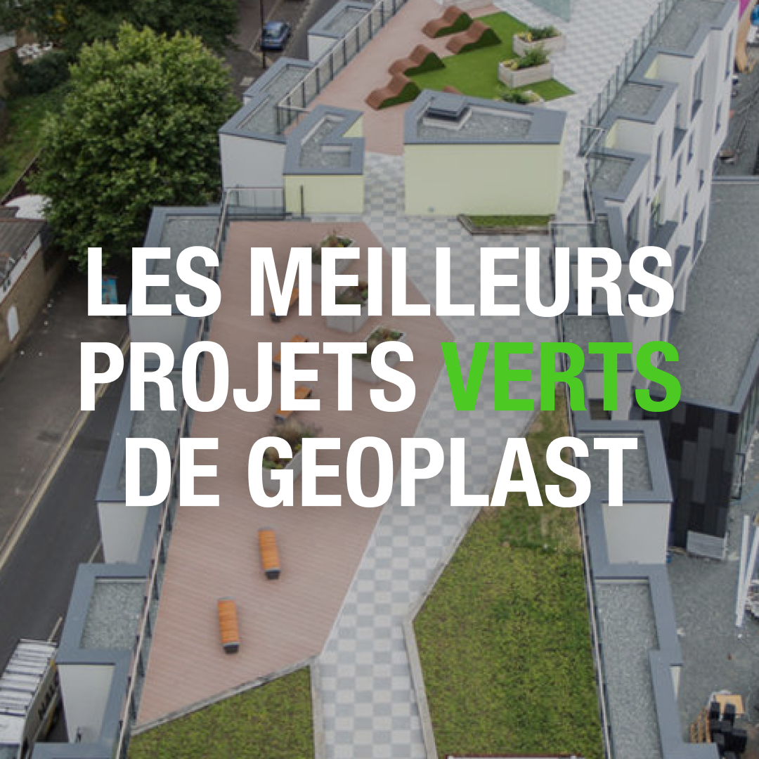 Les meilleurs projets verts de Geoplast pour lutter contre la chaleur urbaine