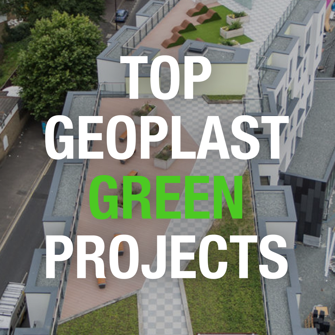 Top Geoplast green projects that combat urban heat