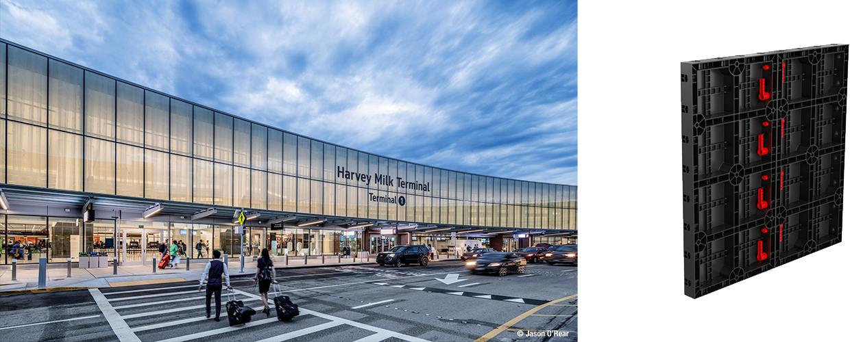 Centre du terminal 1, aéroport international de San Francisco
