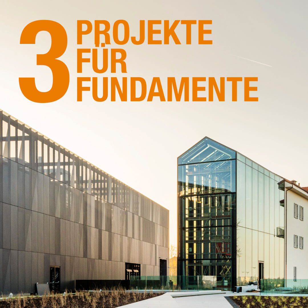 3 neue Fundamentprojekte von Geoplast