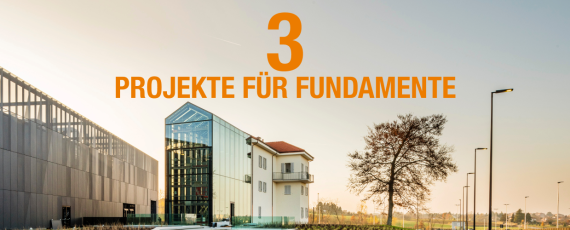 3 neue Fundamentprojekte von Geoplast