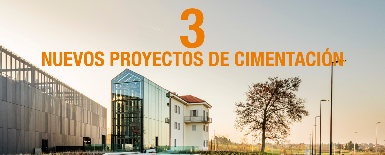 nuevos proyectos de cimentación de Geoplast