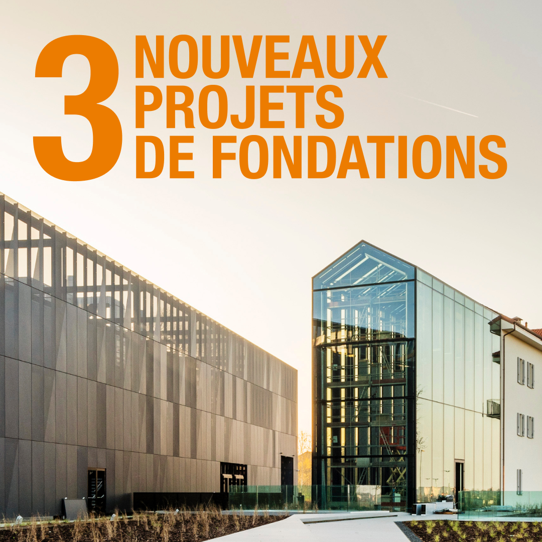 3 nouveaux projets de fondations Geoplast
